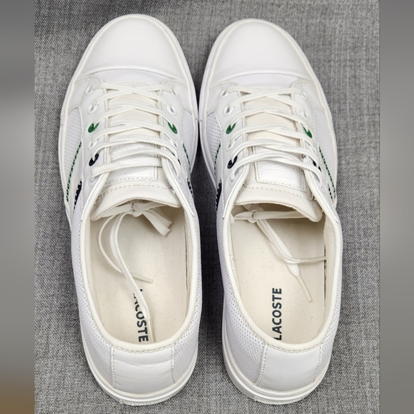 Lacoste Cerberus 6 SRM White Low Top Sneakers. Men 1 - Picture 6 of 11